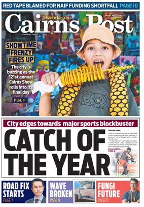 Cover of The Cairns Post