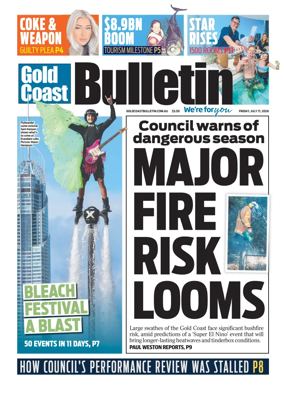 Cover of The Gold Coast Bulletin