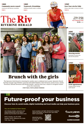 Cover of The Riverine Herald