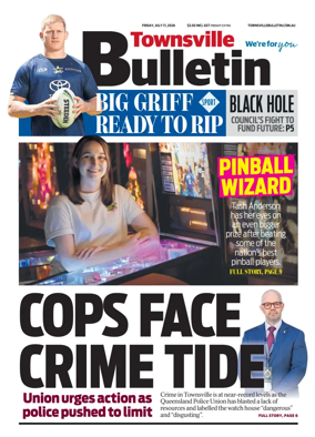 Cover of Townsville Bulletin