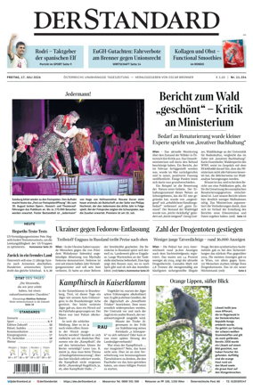 Cover of Der Standard