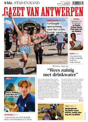 Cover of Gazet van Antwerpen Stad en Rand