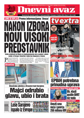 Cover of Dnevni avaz