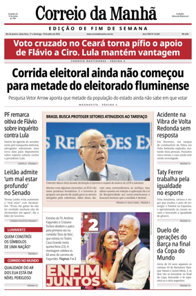 Cover of Jornal Correio da Manha