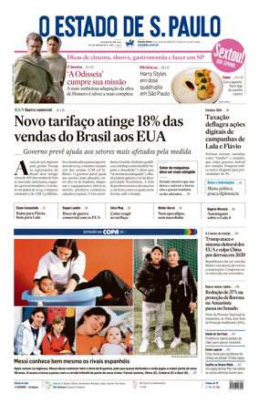 Cover of O Estado de S. Paulo