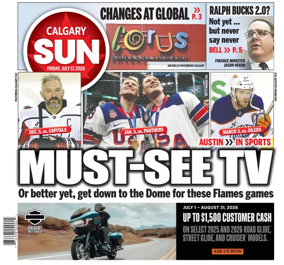 Cover of Calgary Sun