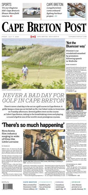 Cover of Cape Breton Post