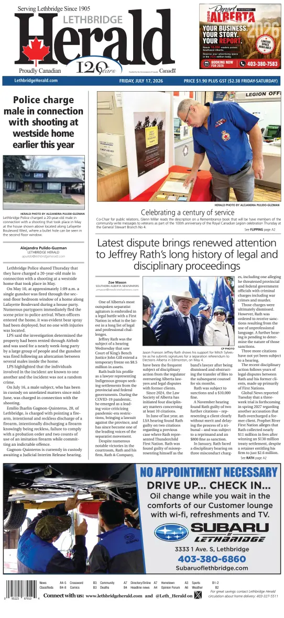 Cover of Lethbridge Herald