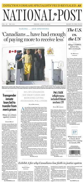 Cover of National Post - (Latest Edition)