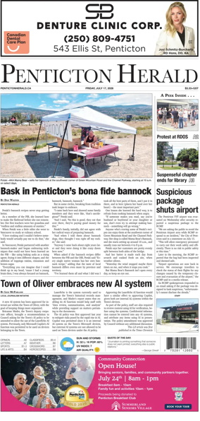 Cover of Penticton Herald