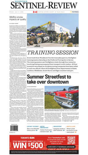 Cover of Sentinel-Review (Woodstock)