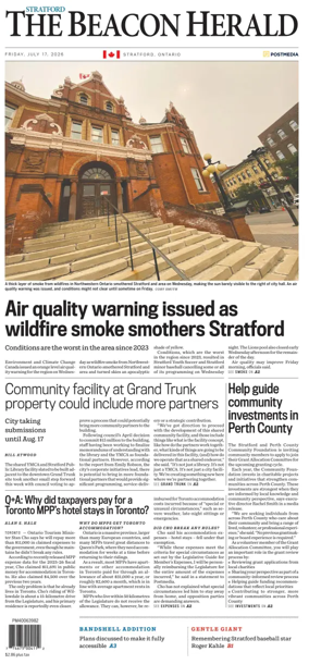 Cover of The Beacon Herald