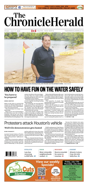 Cover of The Chronicle Herald (Provincial)