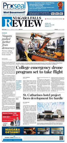 Cover of The Niagara Falls Review