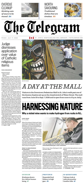 Cover of The Telegram (St. John's)