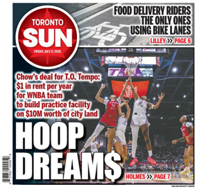 Cover of Toronto Sun