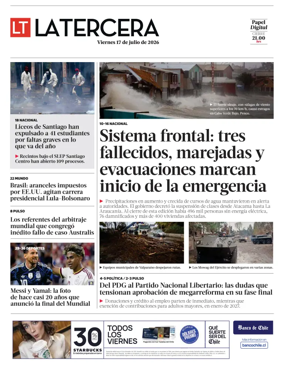 Cover of La Tercera