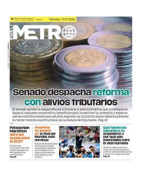 Cover of Publimetro Chile