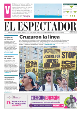 Cover of El Espectador