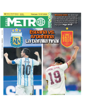 Cover of Publimetro Colombia
