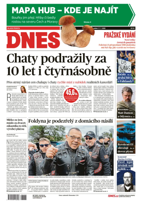Cover of Dnes Prague Edition