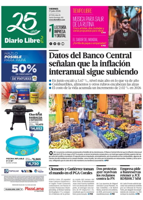 Cover of Diario Libre (Republica Dominicana)