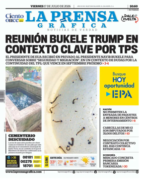 Cover of La Prensa Grafica
