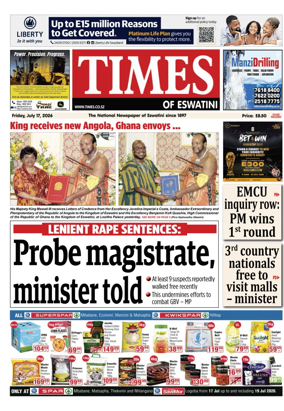 Cover of Times of Eswatini