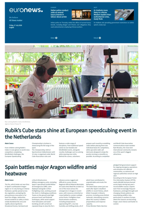 Cover of EuroNews (English Edition)