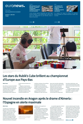 Cover of EuroNews (French Edition)