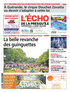 Cover of L'Echo de la Presqu'ile (PG)
