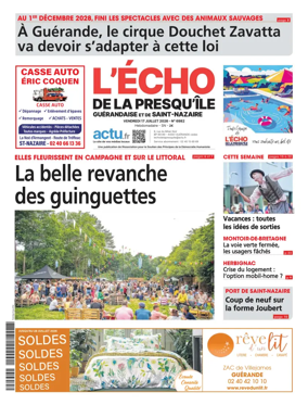 Cover of L'Echo de la Presqu'ile (SN)