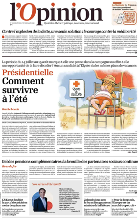 Cover of L'Opinion