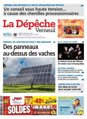 Cover of La Depeche Verneuil