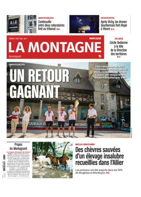 Cover of La Montagne (Montlucon)