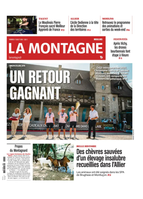 Cover of La Montagne (Moulins)