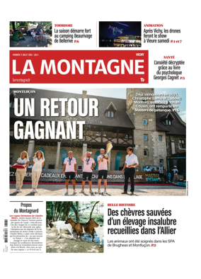 Cover of La Montagne (Vichy)