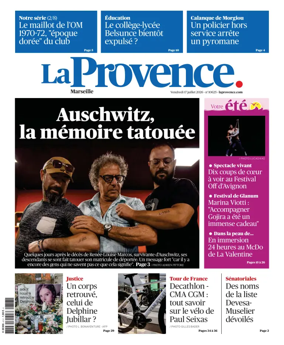Cover of La Provence Marseille