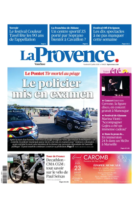 Cover of La Provences Vaucluse