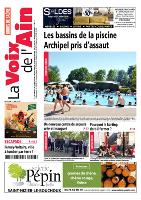 Cover of La Voix de l’Ain Bords de Saone
