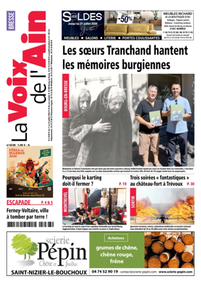 Cover of La Voix de l’Ain Bresse