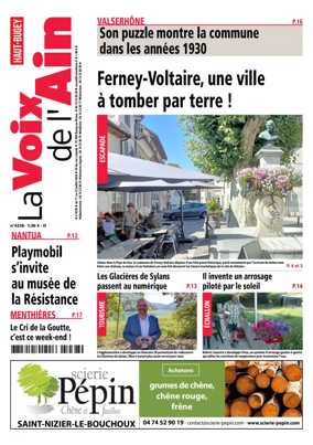 Cover of La Voix de l’Ain Oyonnax