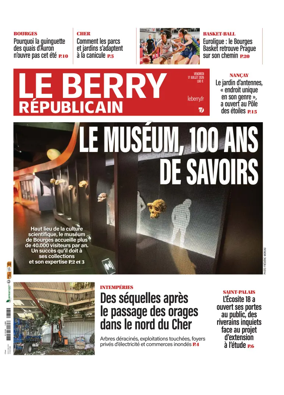 Cover of Le Berry Republicain
