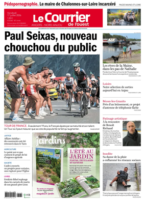 Cover of Le Courrier de l’Ouest (Angers)