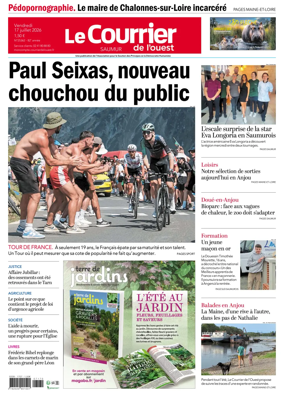 Cover of Le Courrier de l’Ouest (Saumur)