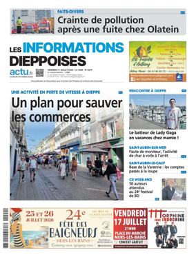 Cover of Les Informations Dieppoises