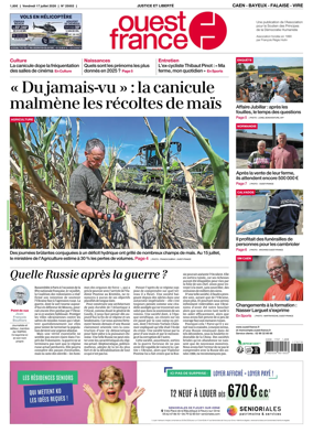 Cover of Ouest France (Caen - Bayeux - Falaise - Vire)