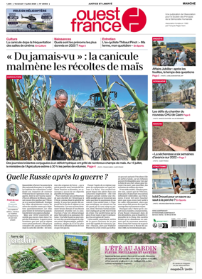 Cover of Ouest France (Manche)