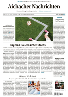 Cover of Aichacher Nachrichten