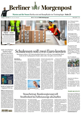 Cover of Berliner Morgenpost